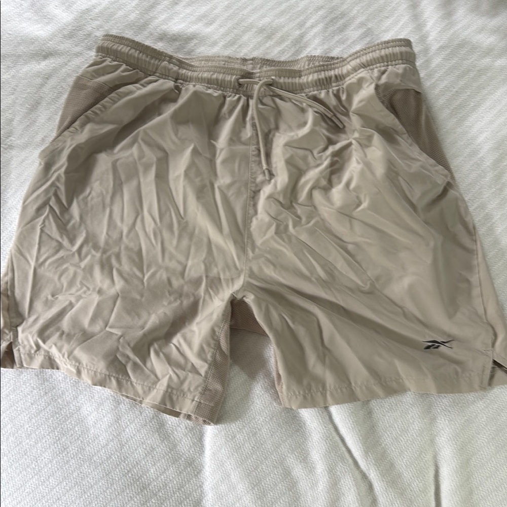 Reebok Tan Performance Shorts